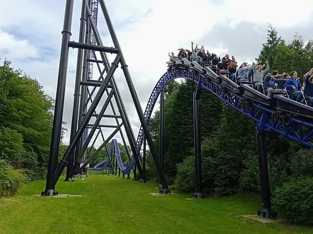 Achtbaan Goliath in Walibi Holland